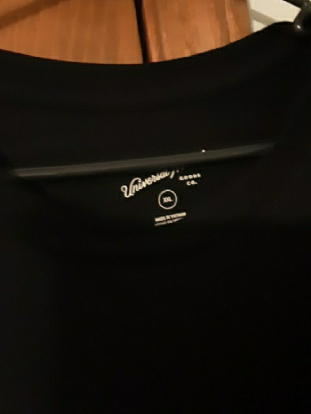 Universal Thread Black Short Sleeve Tee Dress XXL But More Like An XL Nice Dress - Picture 2 of 7